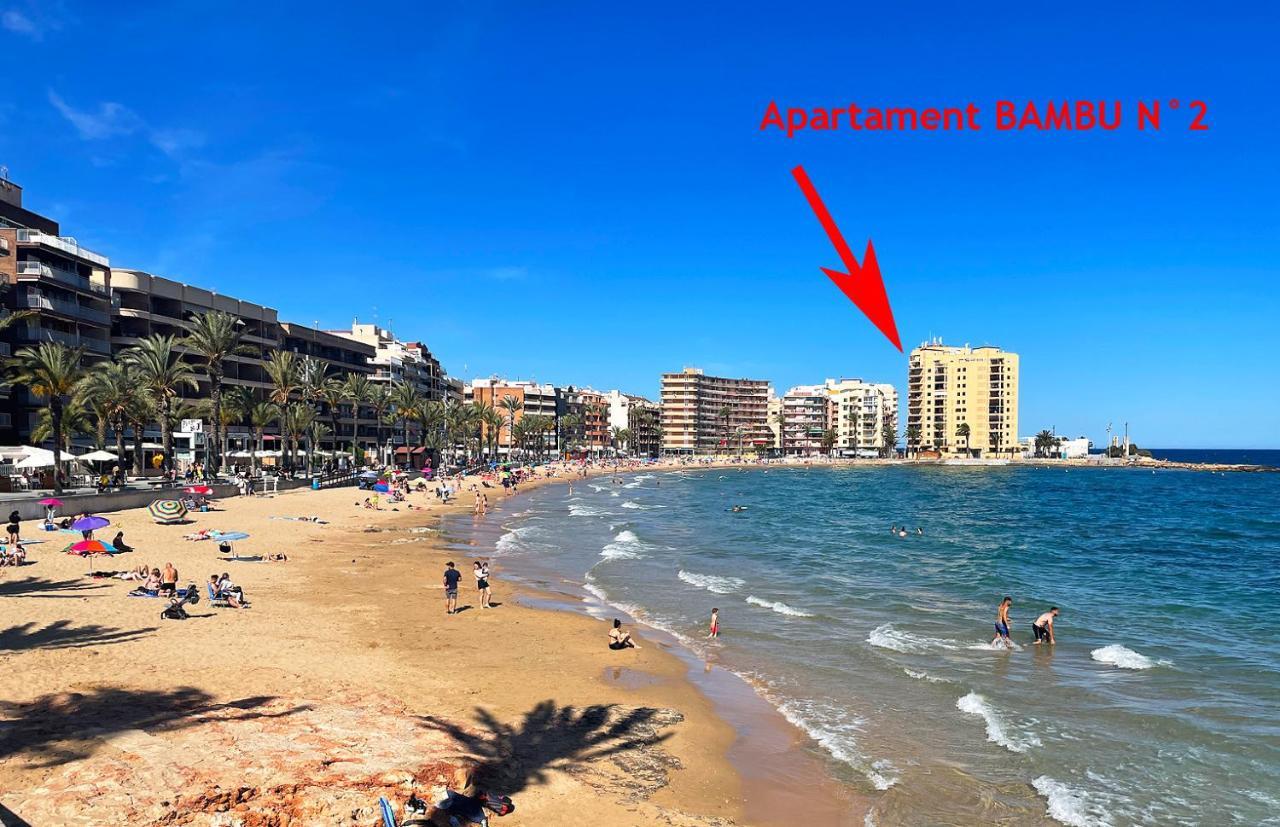 Apartament Bambu N°2 Przy Plazy Piekny Widok Torrevieja Exterior photo